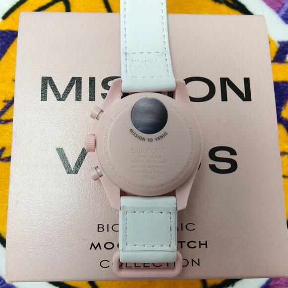 NWT Swatch X Omega Moonswatch Mission To The Venus Watch - Picture 2 of 4